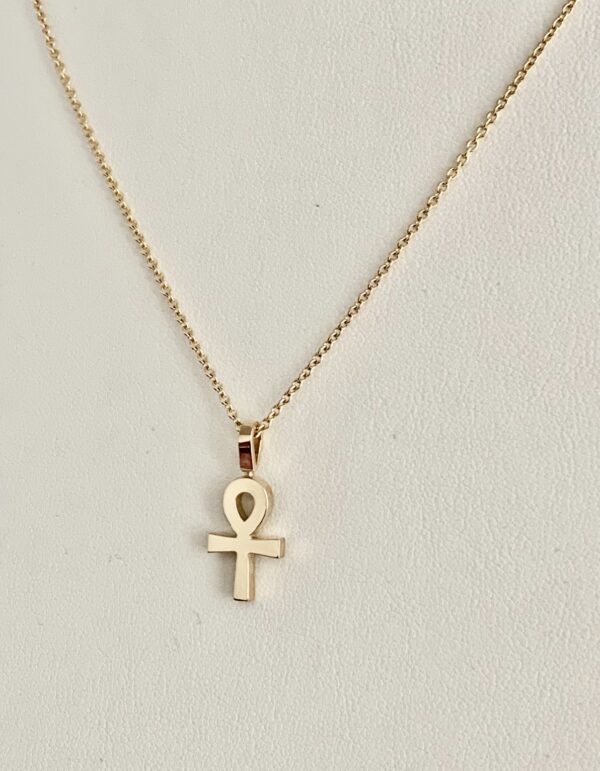 Klein golden ankh