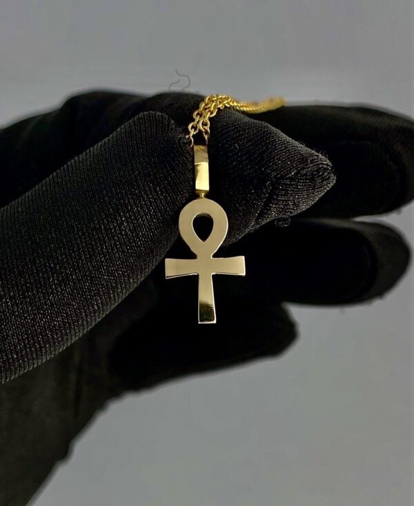 Klein golden ankh