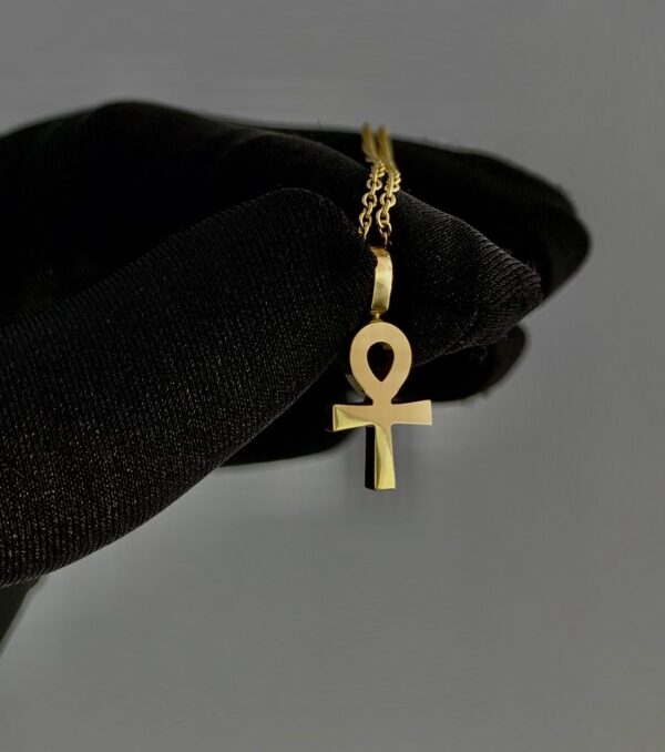 Klein golden ankh