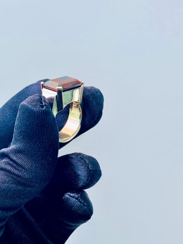 Bloodstone ring